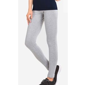 Grey Cotton Leggings NWT S/M/L